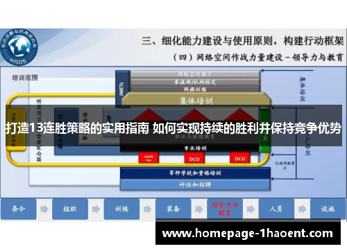 打造13连胜策略的实用指南 如何实现持续的胜利并保持竞争优势